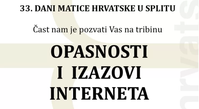 Počinju 33. Dani Matice hrvatske uz bogat program i obljetnice velikana
